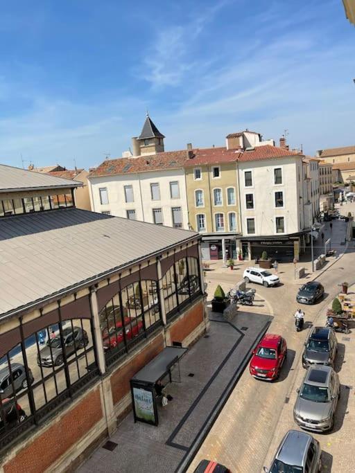 Vue Sur La Place Des Halles, Art Apparts Béziers Kültér fotó